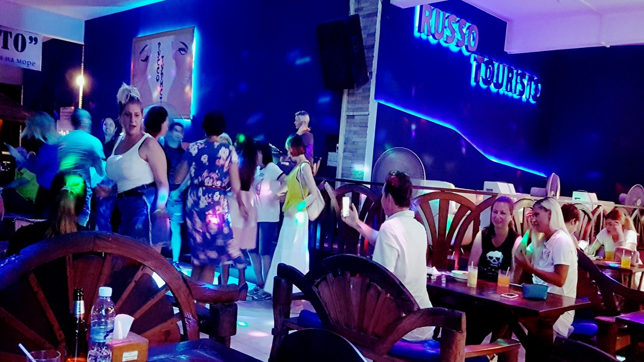 Ночной клуб Руссо Туристо в Паттайе