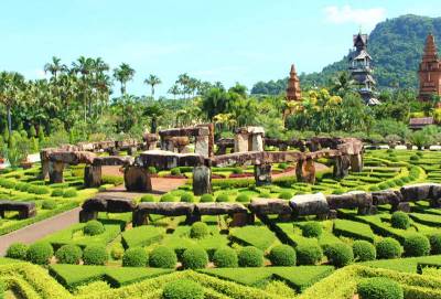 Тропический сад Нонг Нуч (Nong Nooch) в Паттайе