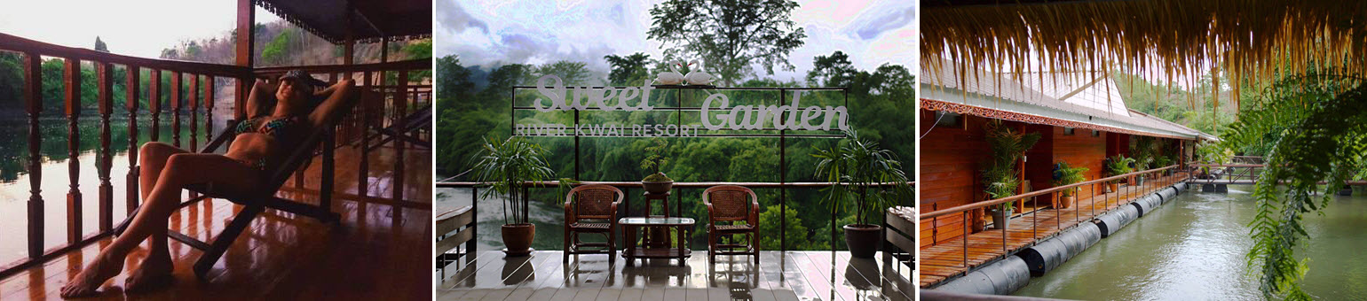 Отель The Sweet Garden resort на реке Квай